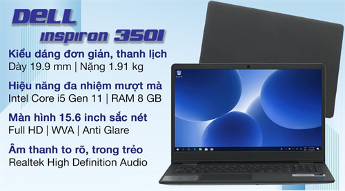 Laptop Dell Inspiron 15 3501 i5 (70253897)